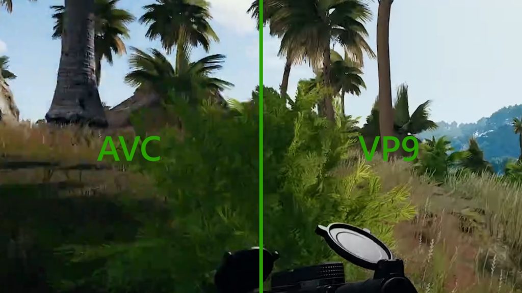 Video that are re-encoded with VP9 look much better than their AVC counterparts